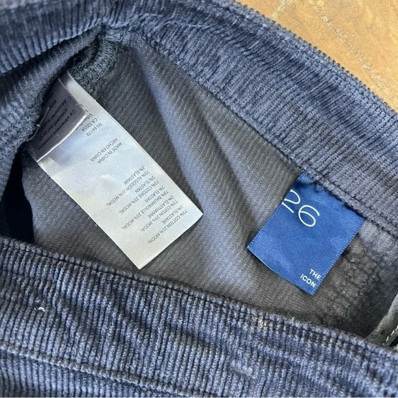 Anthropologie Pilcro 26 Icon Flare Corduroy Pants Jeans charcoal gray - Picture 7 of 12